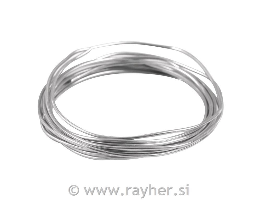 Aluminijska žica, glatka, 2 mm o, 3 m