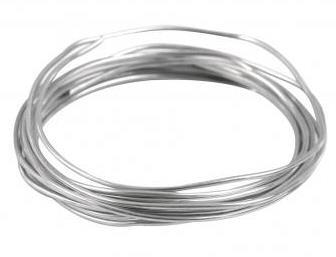 Aluminijska žica, glatka, 2,5 mm, 2 m
