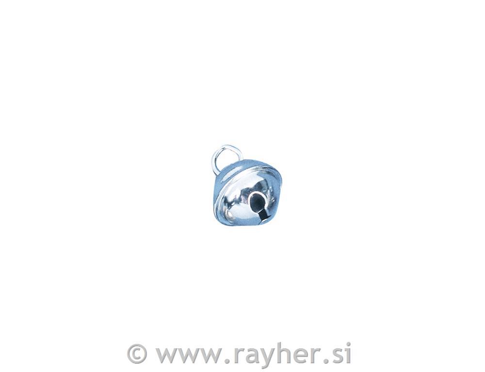 Metal bells (spherical), platinum, 15 mm