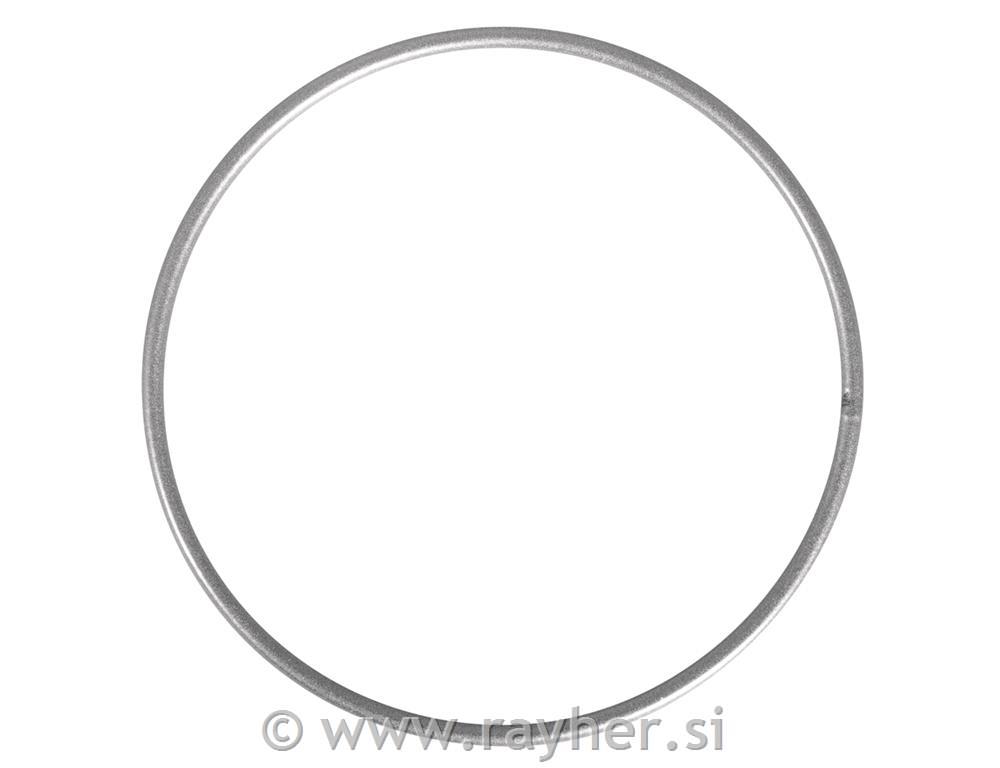 Metalni obruč, 10cm, srebrni