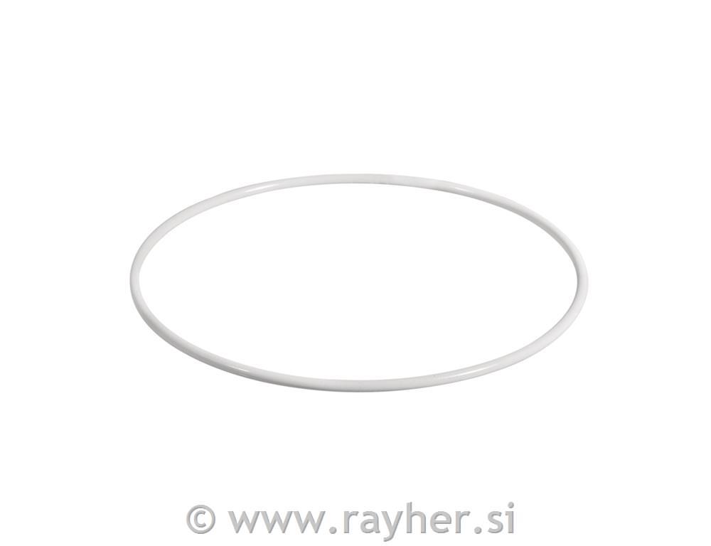 Metalni obruč, 18 cm, bijeli