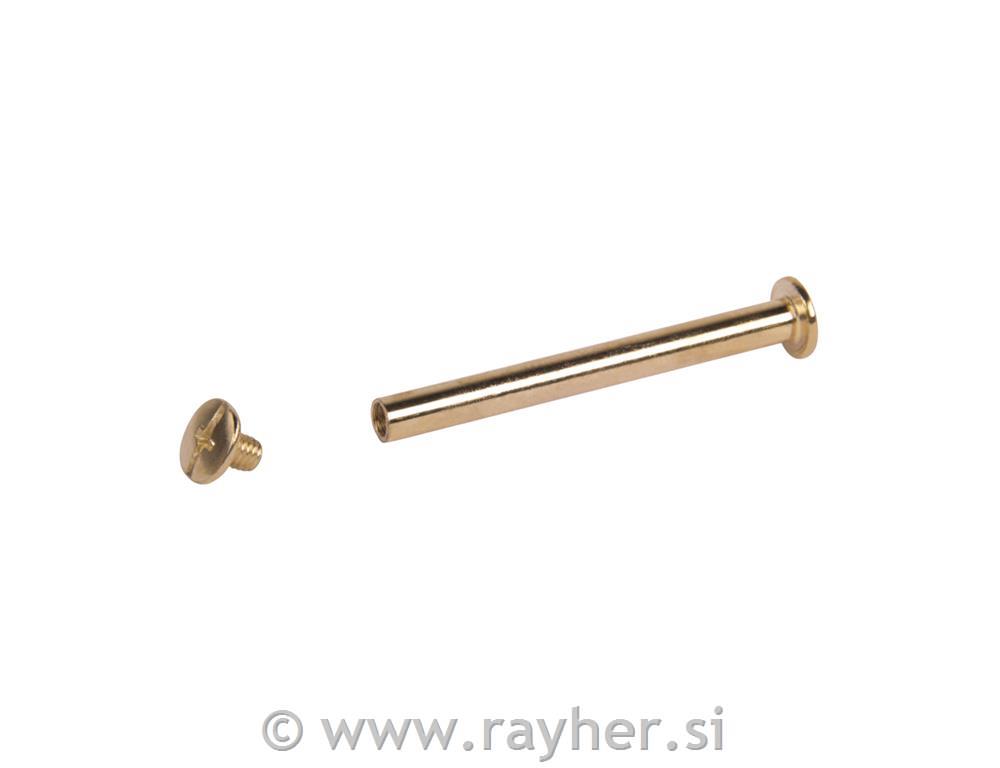 Vijci, zlatni, 5,2 cm, set 4