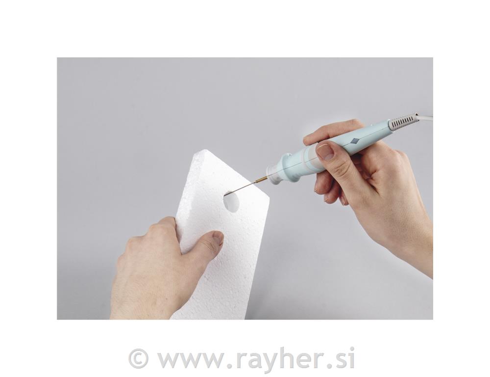 Styrofoam thermocutter 3in1, 3 diff.tips, box 1set
