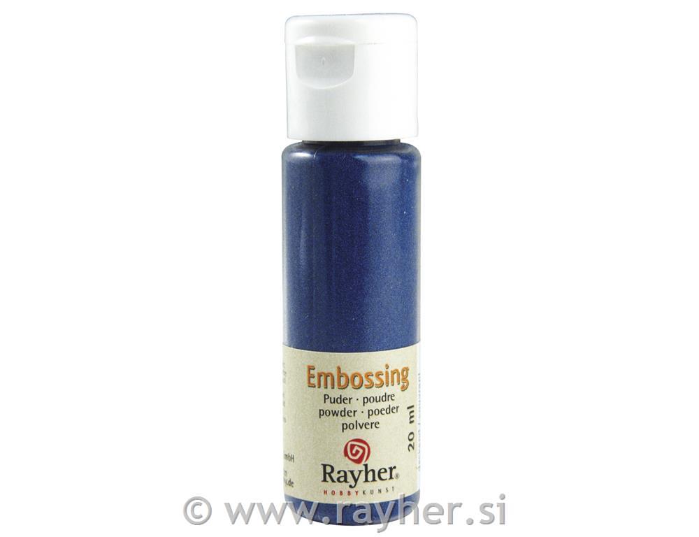 Prah za embossing, kralj.moder, opak, 20 ml