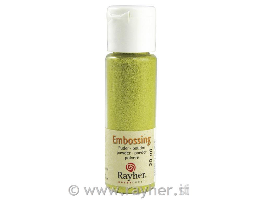 Puder za embossing, maj.zeleni, opak, 20mL