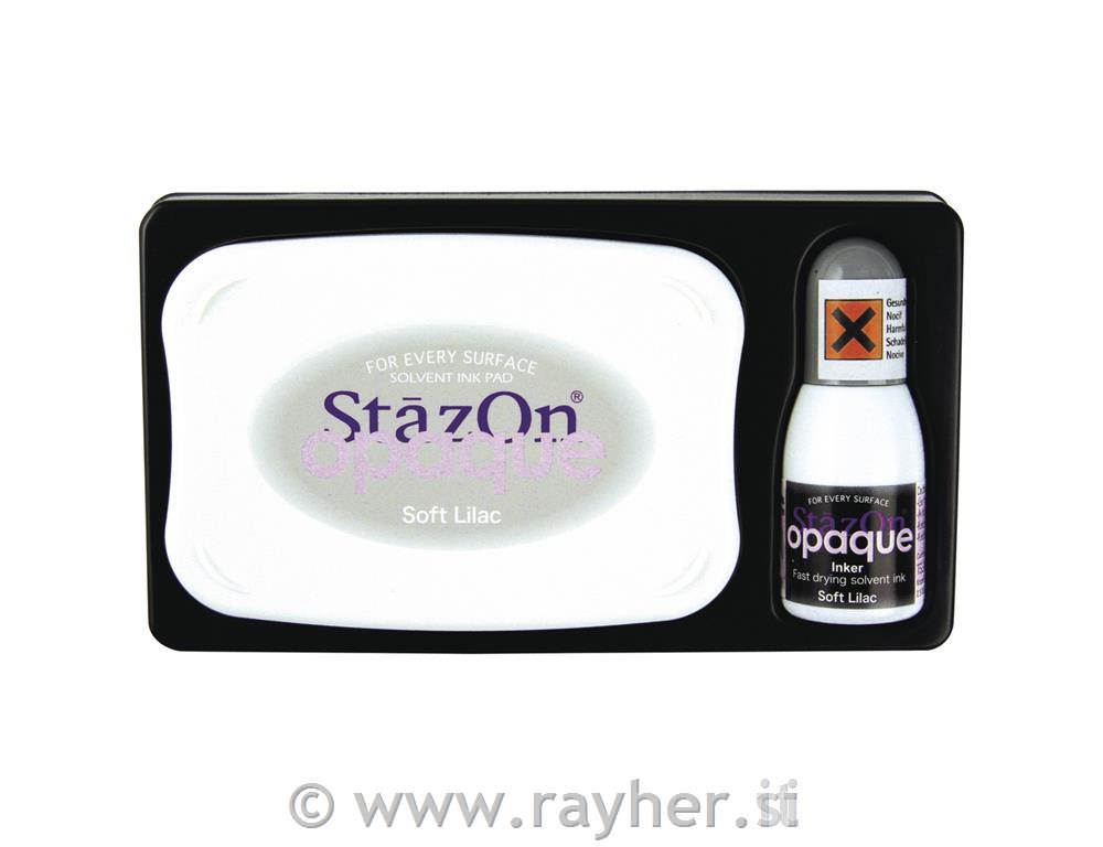 StazOn Opaque-Set, lavanda,jastučići zapečat+tinta