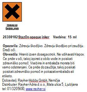 StazOn Opaque-Set,ment.zelena, jastučićiza pečat+ tinta