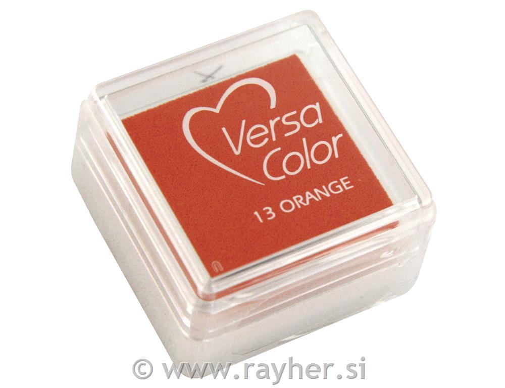 Stamp pad "Versacolor", orange, size 2,5