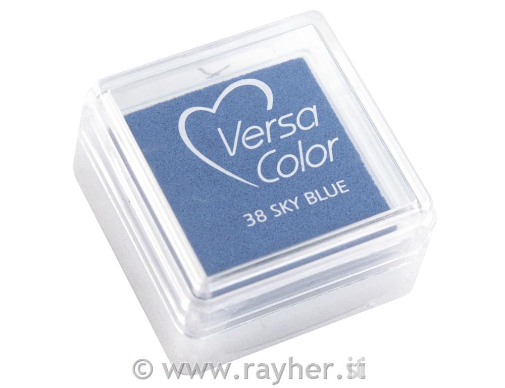 Blazinica za žige "Versacolor", nebesno modra, 2,5x2,5 cm