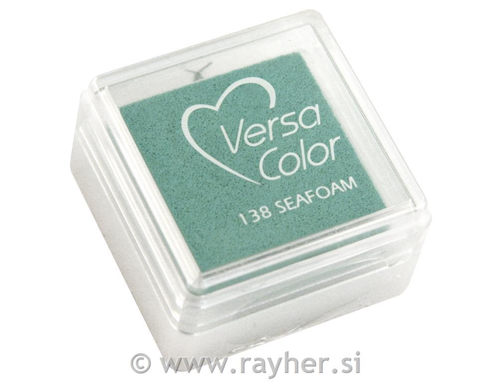 Jastučić za pečat "Versacolor", vodeno plavi, 2,5x2,5 cm