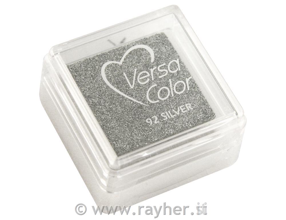 Jastučić za pečat "Versacolor", Svet.srebrna, 2,5x2,5 cm