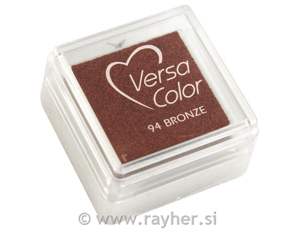 Blazinica za žige "Versacolor", svet.bakrena, 2,5x2,5 cm