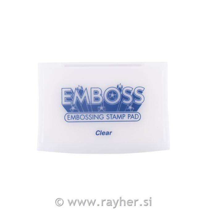 Jastučić za embossing, transparentan
