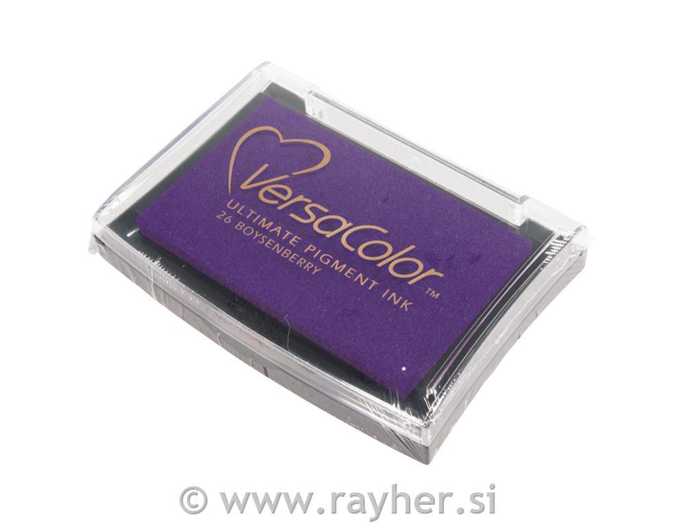 Versa Color blazinica za žige, vijolična, 9.6x6.3x1.8cm