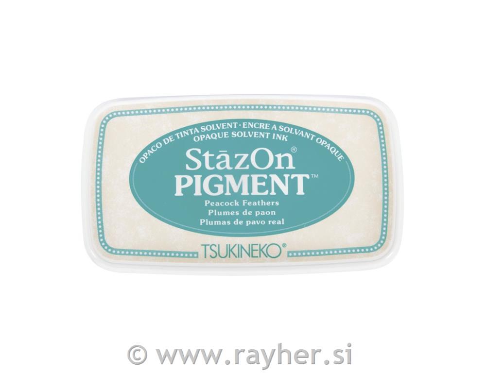 Tinta StazOn pigment ink-pad, tirkiz