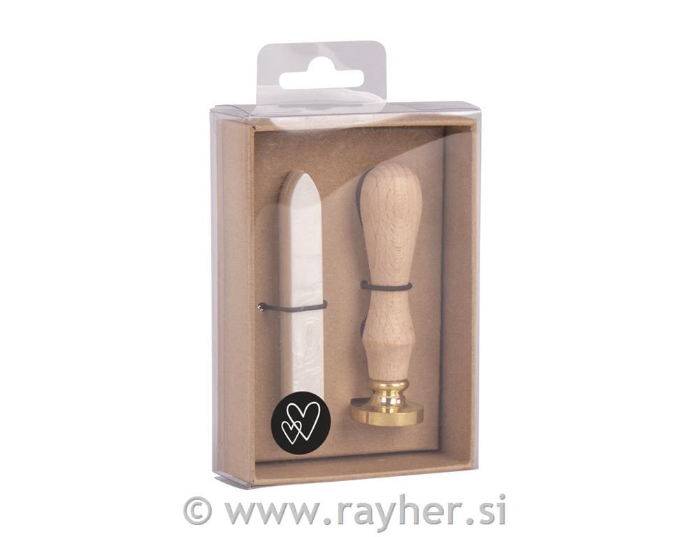 Set za pečat, Srce, 2.5cm