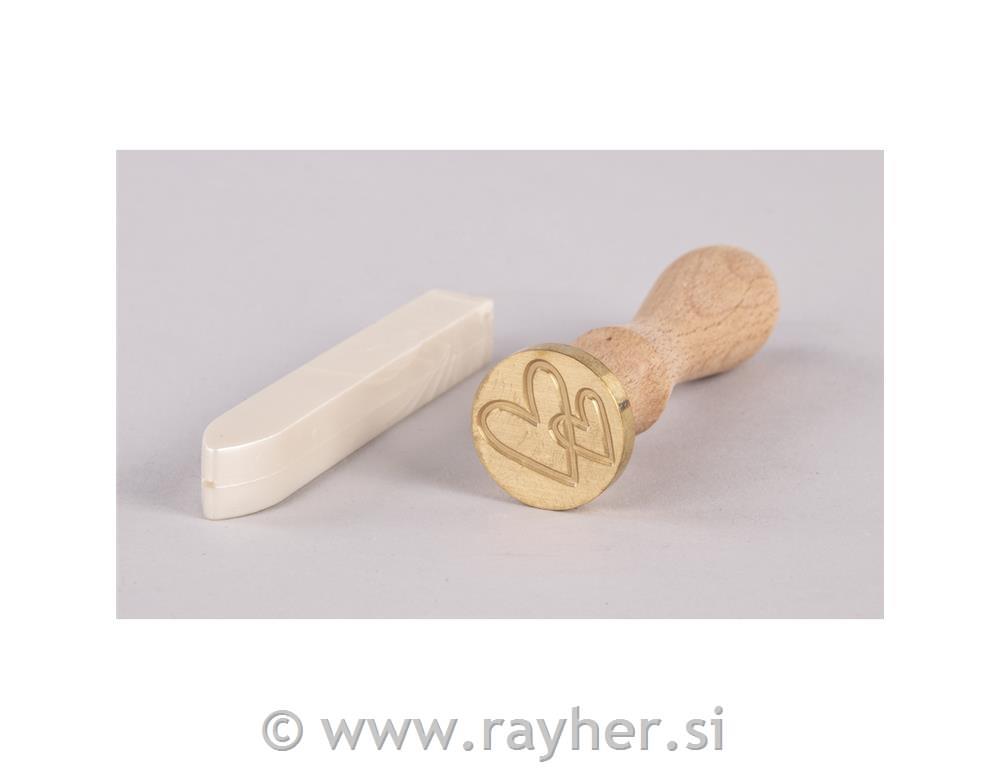Set za pečat, Srce, 2.5cm
