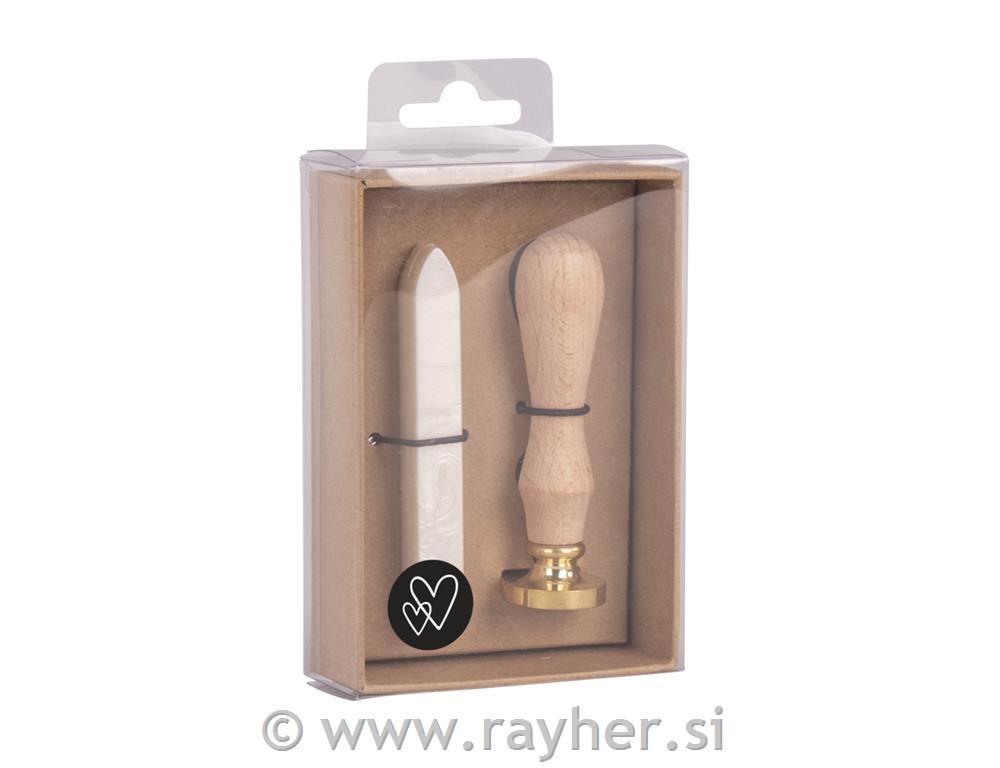 Set za pečat, Srce, 2.5cm