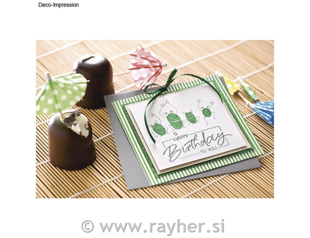 Pečat Happy Birthday to you, 4x9cm