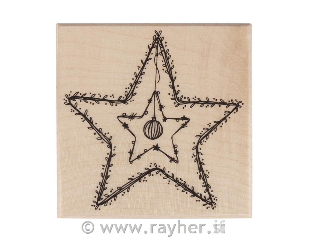 Pečat zvijezda 7x7 cm