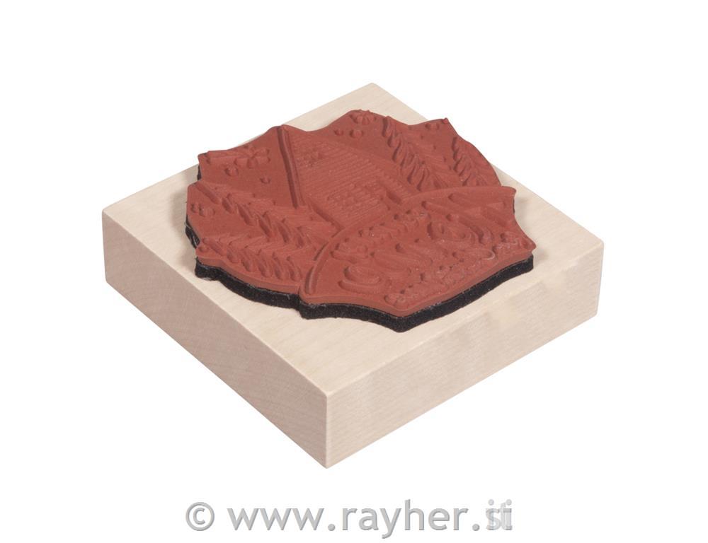 Pečat "Povratak kući za Božić", 7x7cm