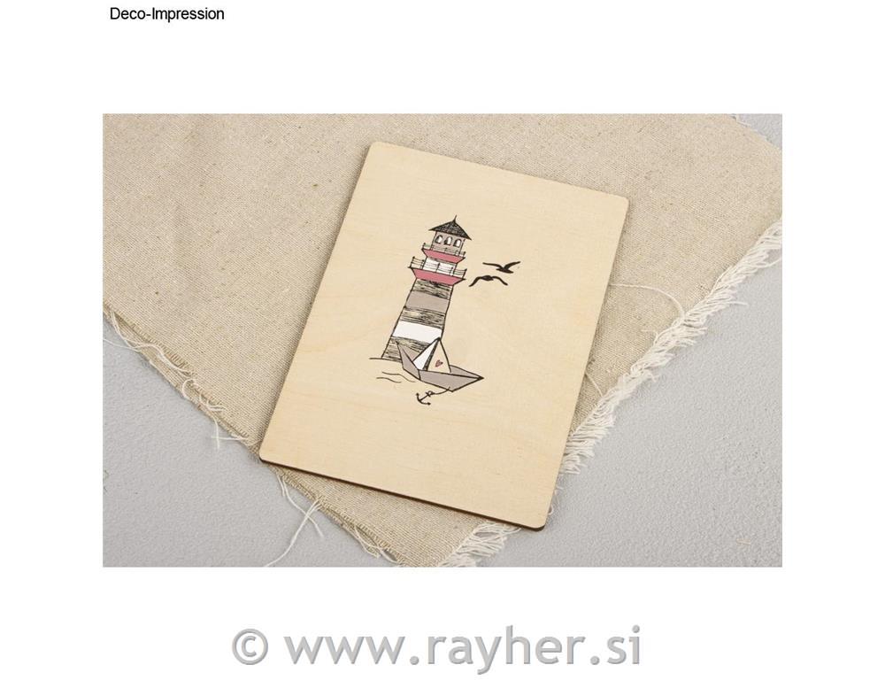Stamp "Lighthouse" 5x9 cm