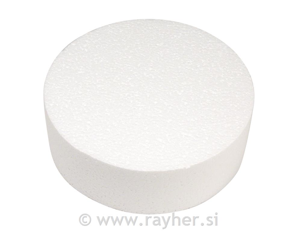 Disk od stiropora, fi 20 cm, u: 7 cm