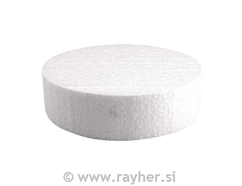 Disk od stiropora, fi 15cm, u: 4 cm