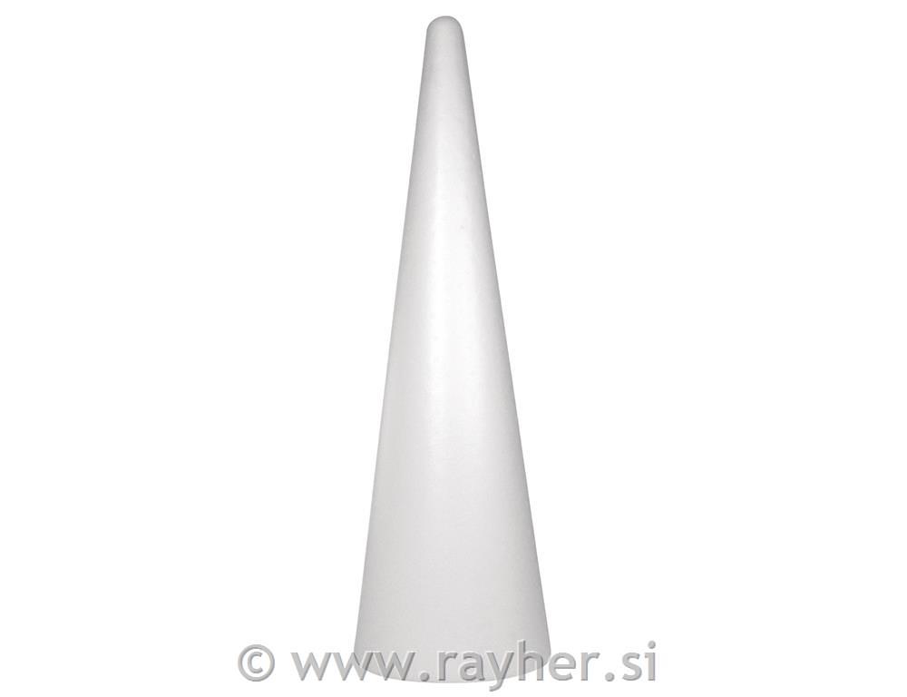 Stiropor stožec višina 80 cm