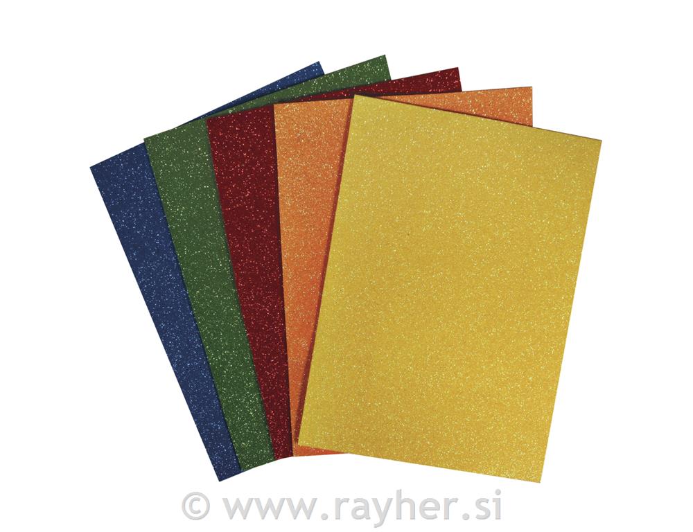 Pjenasta guma šljokice, set 5