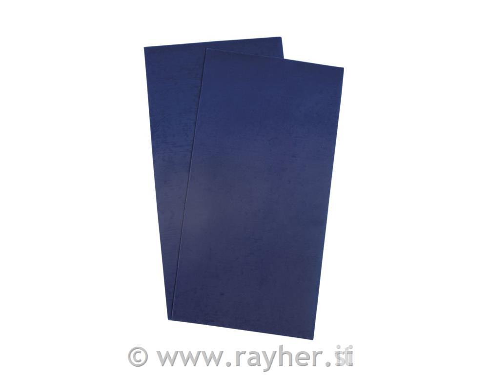 Wax foil for decorations, 20x10 cm, dark