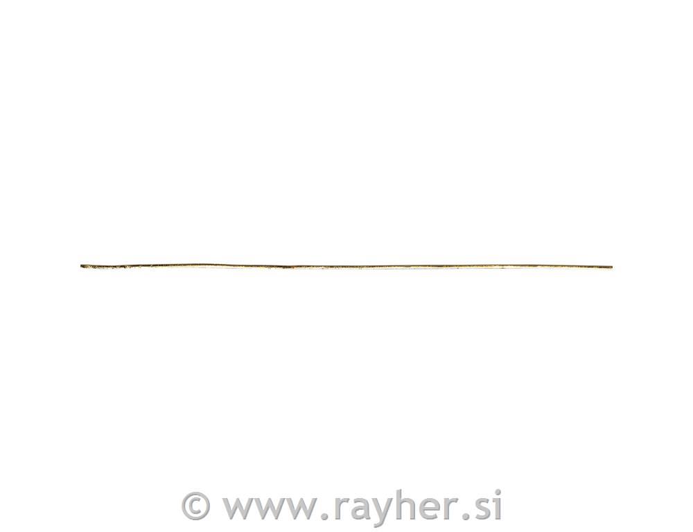 Voštani trakovi za dekoraciju, 20cm,1mmmm, zlatne, 30 kom.