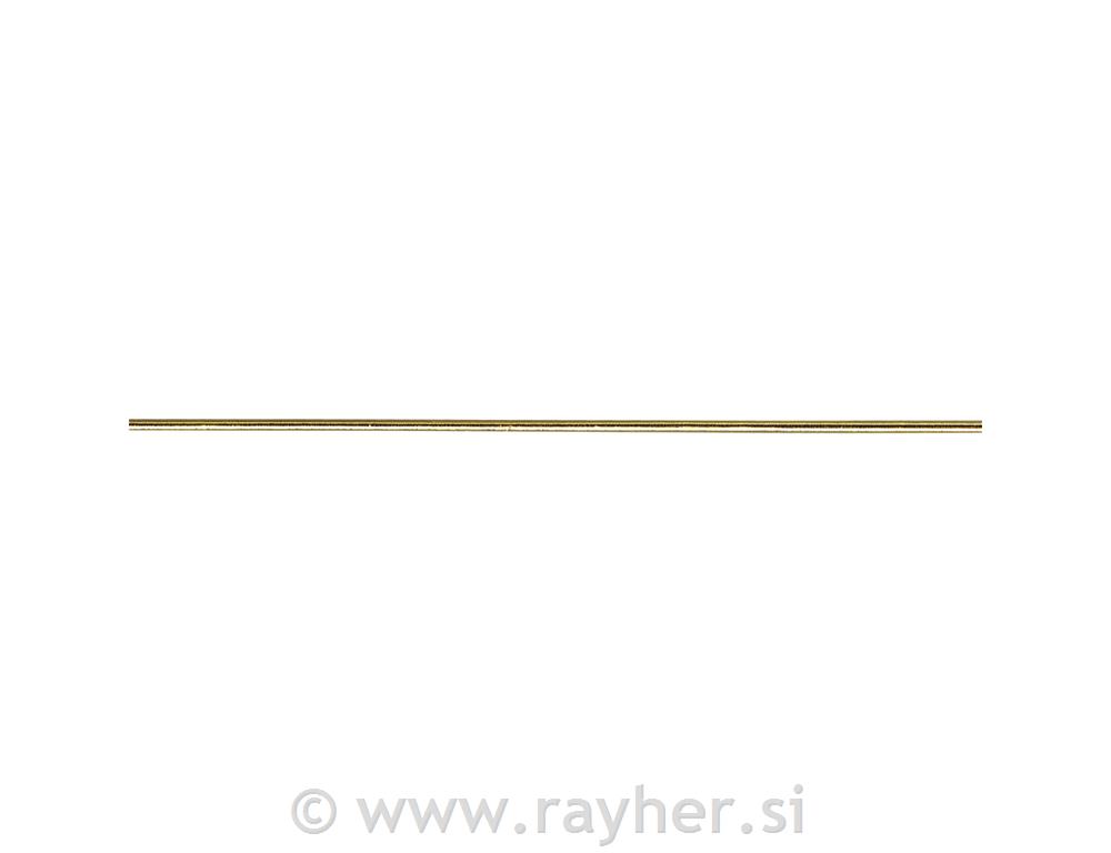 Voščeni trakovi za dekoracijo, 20 cm, 2 mm, zlati, 15 kom.