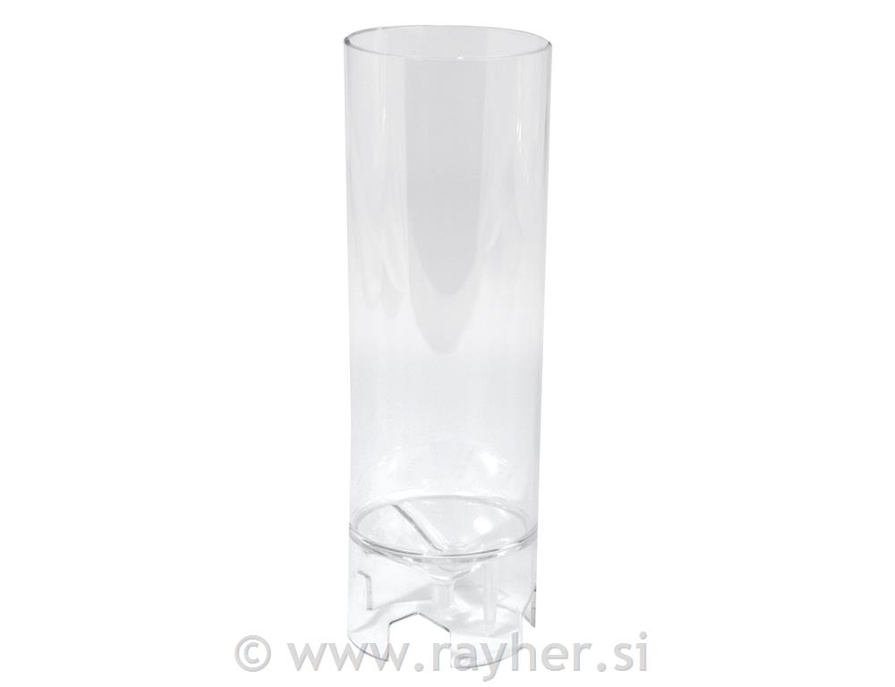 Kalup za svijeće, visine 16 cm, 6 cm o,cilindrični, 1 kom.