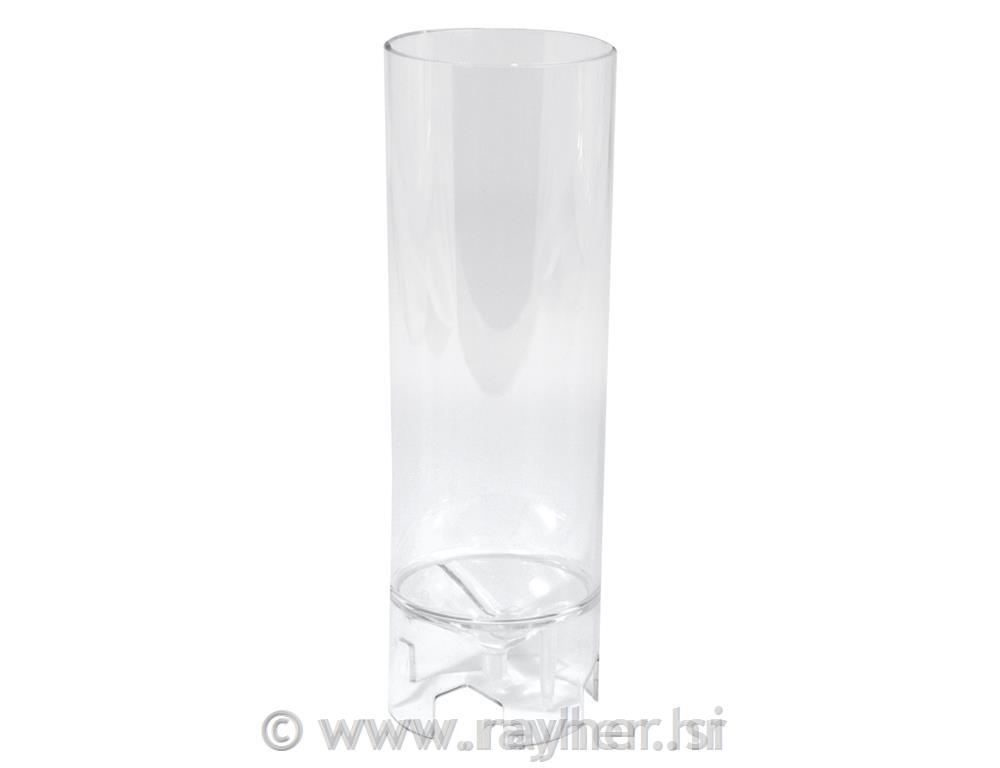 Kalup za svijeće, visine 16 cm, 6 cm o,cilindrični, 1 kom.