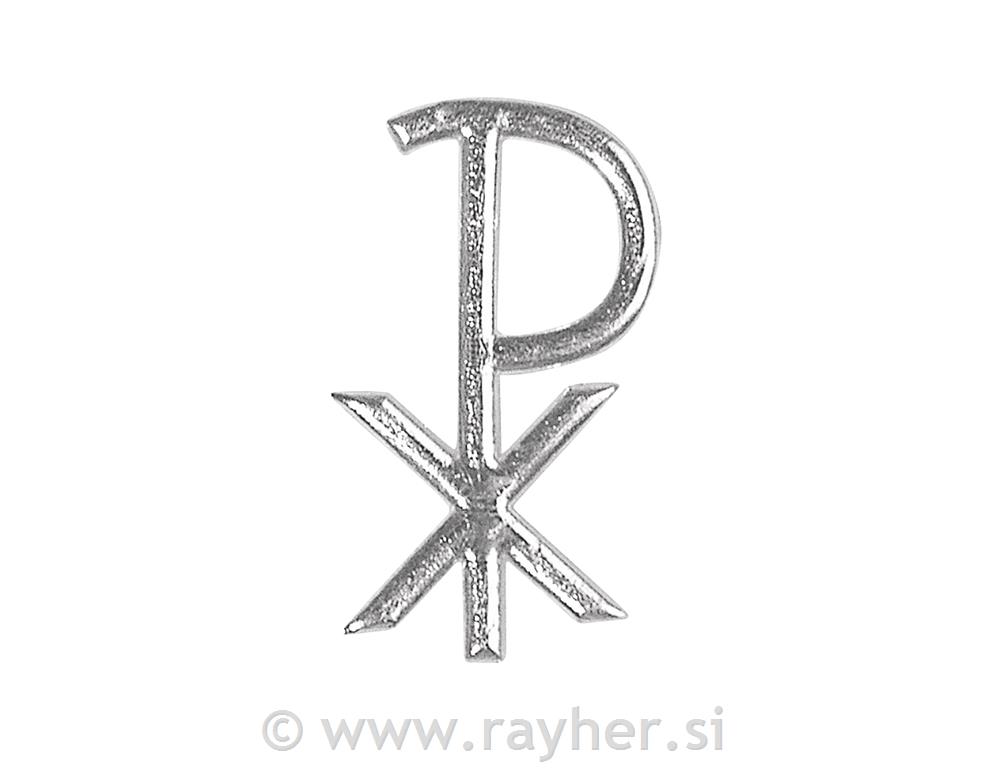 Wax motif: Pax, 40 mm, silver, tap-bag.