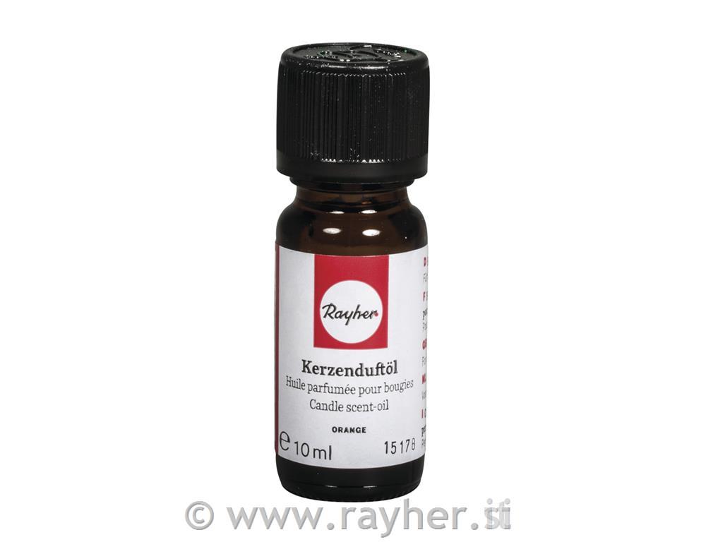 Dišeče olje za sveče, pomaranča, 10 ml
