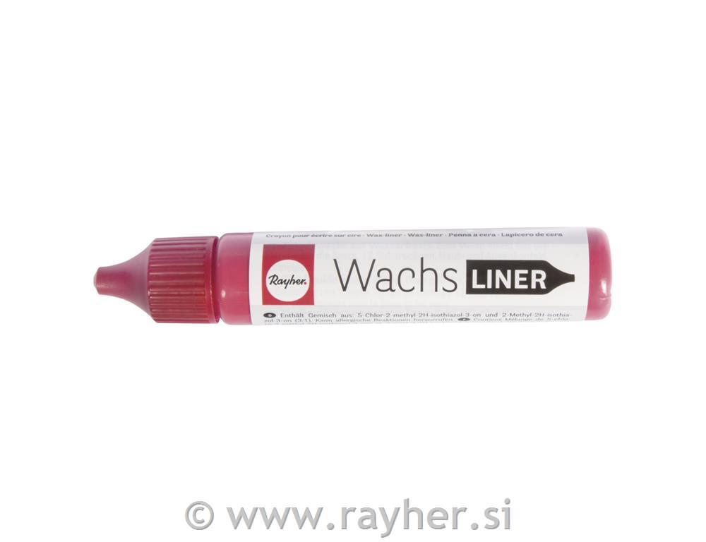 Tekući vosak u olovci "Wax-liner", 30 ml, crvena
