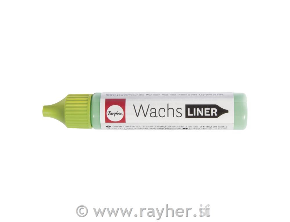 Tekući vosak u olovci "Wax-liner", 30 ml, pastelno zelena