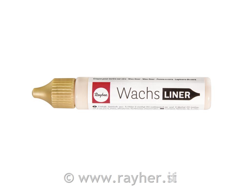 Tekući vosak u olovci "Wax-liner", 30 ml, zlato