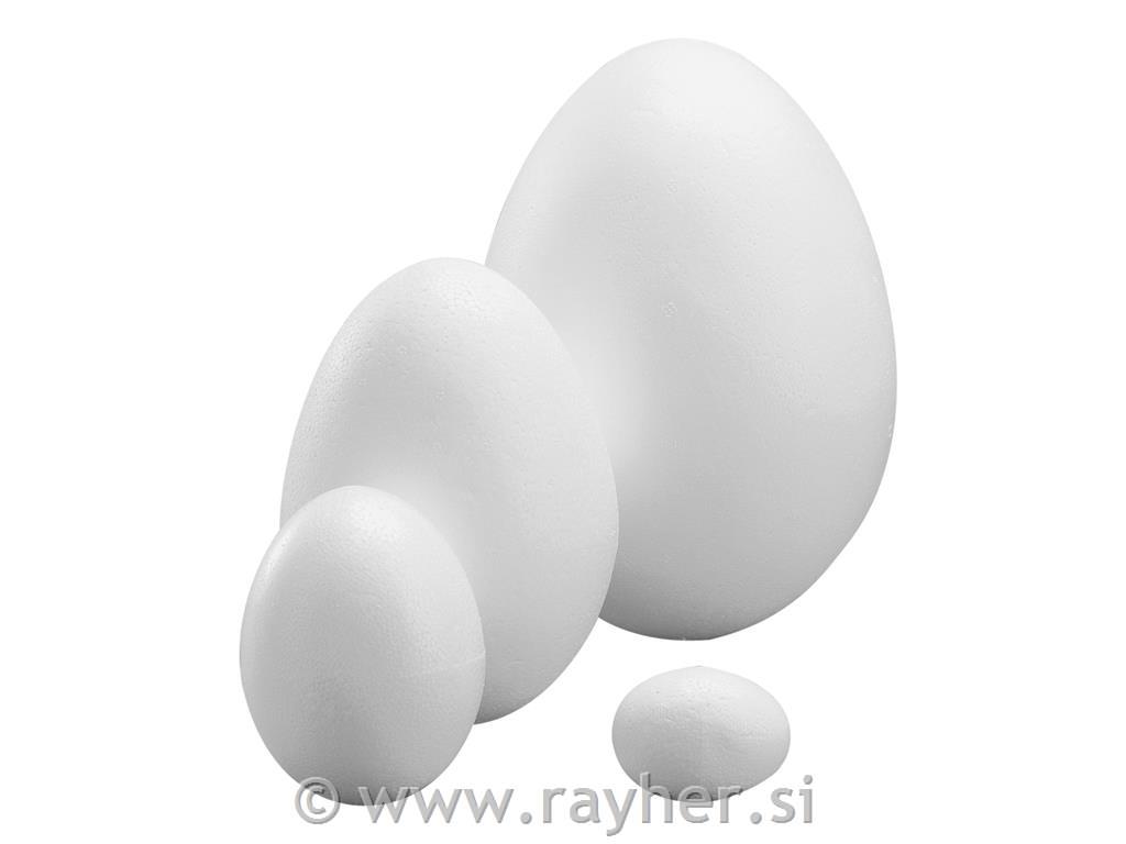 Stiroporno jaje 13,5-15 cm dvodijelno
