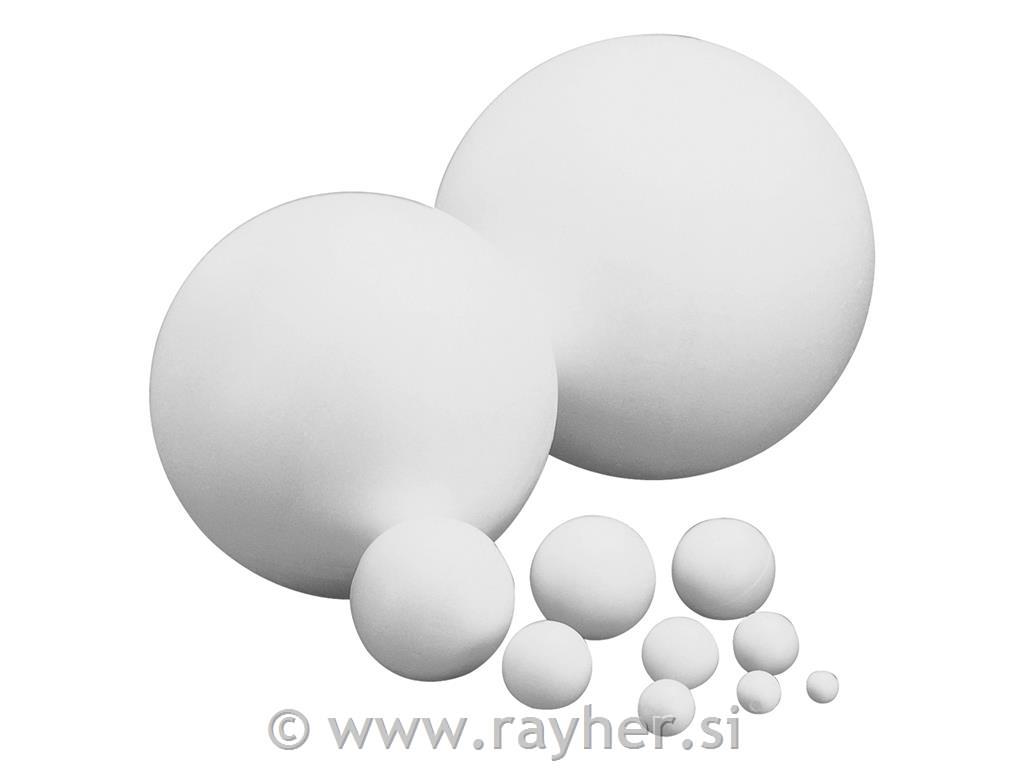 Styrofoam-balls, 2 parts, 50 cm o