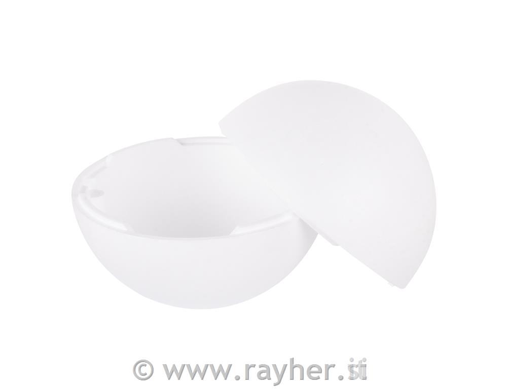 Styrofoam-balls, 2 parts, 50 cm o