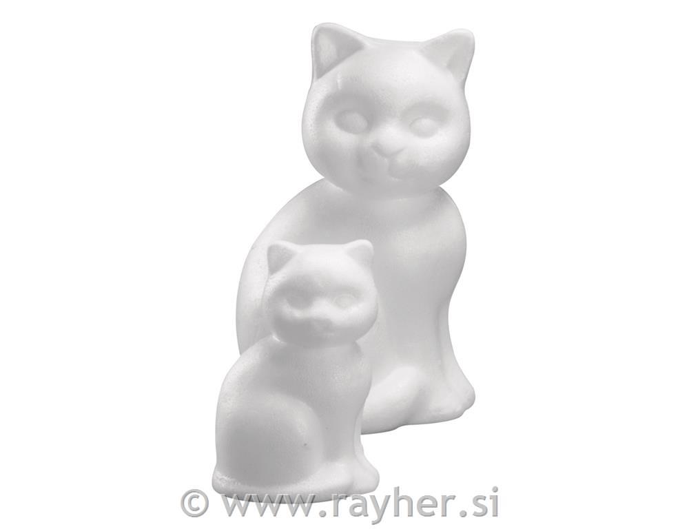 Styrofoam-cat, 13 cm