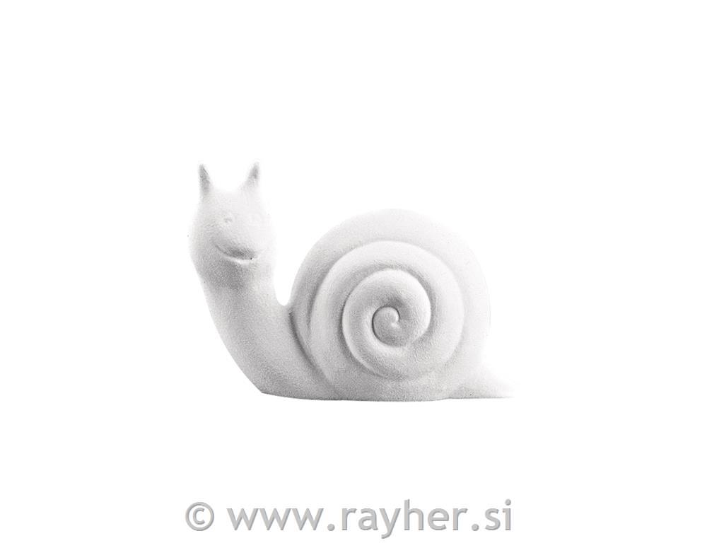 Stiropor polž, 10,5 cm