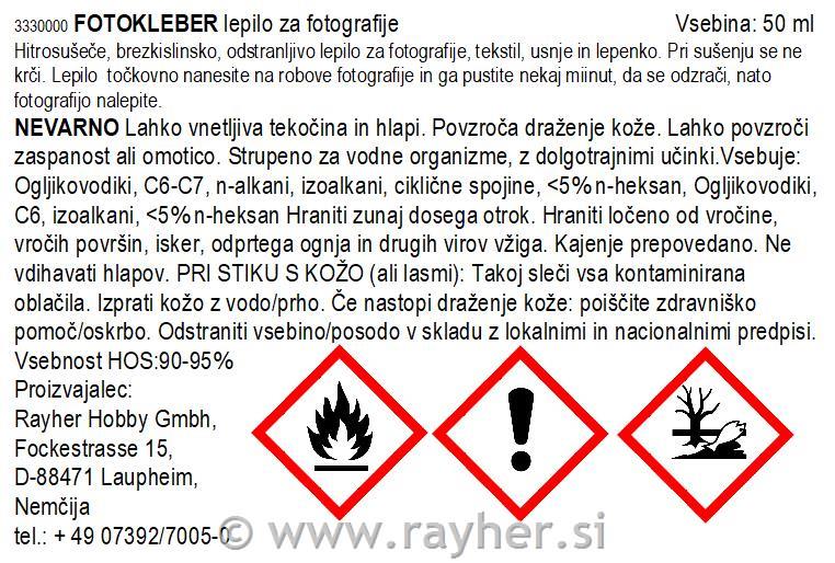 Ljepilo za fotografije, 50 ml isključeno