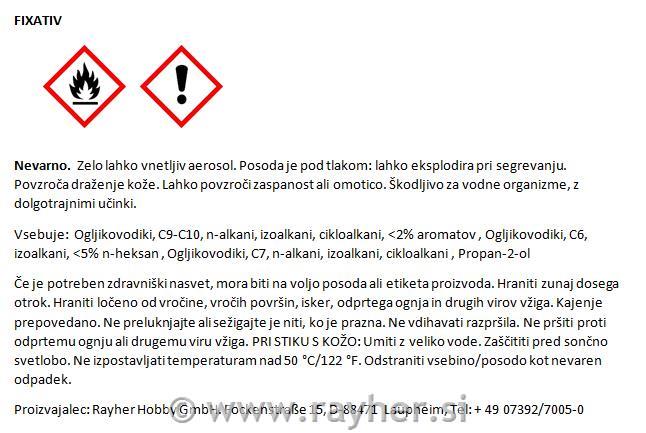 Sredstvo za fiksiranje,u spreju, 300 ml