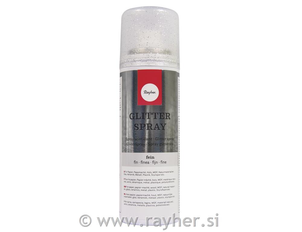 Sprej s blještavilom, srebro, 125 ml