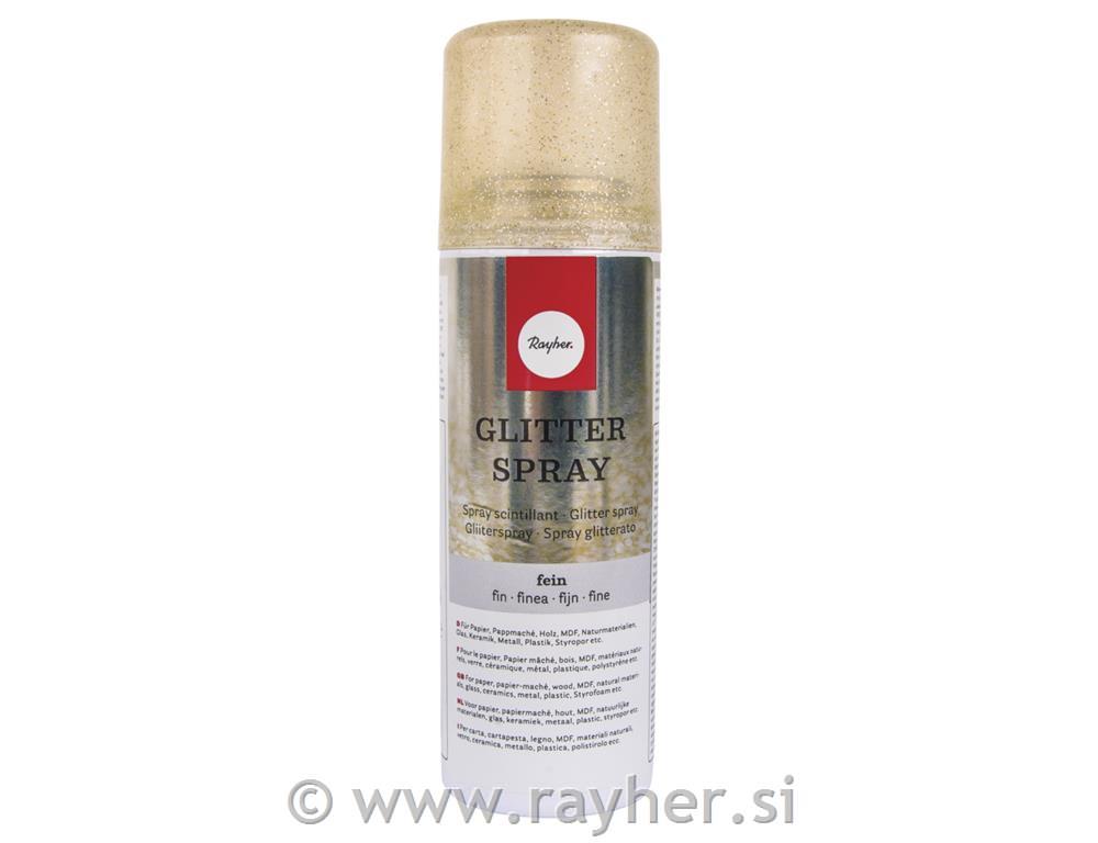 Sprej s blještavilom, zlatom, 125 ml