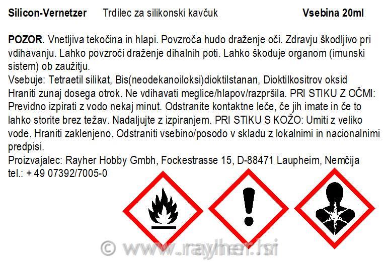 Silikonska guma HB 1 kg s učvršćivačem